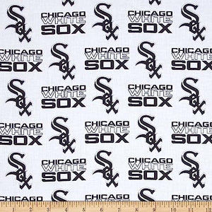 Handmade Placemat Or Table Runner White Sox