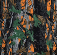 Load image into Gallery viewer, Handmade Single Layer 58&quot;x 72&quot; Fleece Throw Blanket &quot;Deep woods Camouflage ”
