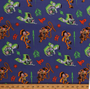 Toy Story Toss Cotton Fabric