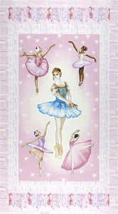 Handmade Tapestry "Prima Ballerina Pink Panel”