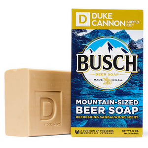 Duke Cannon Supply Co. Busch Beer Soap Mountain-Sized