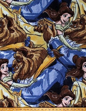 Load image into Gallery viewer, Handmade Single Layer Fleece 58&quot;x 72&quot; Throw Blanket &quot;Princess Belle Beauty and The Beast ”
