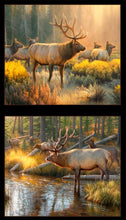 Load image into Gallery viewer, Handmade Tapestry &quot;Morning Glory Elk Panel”
