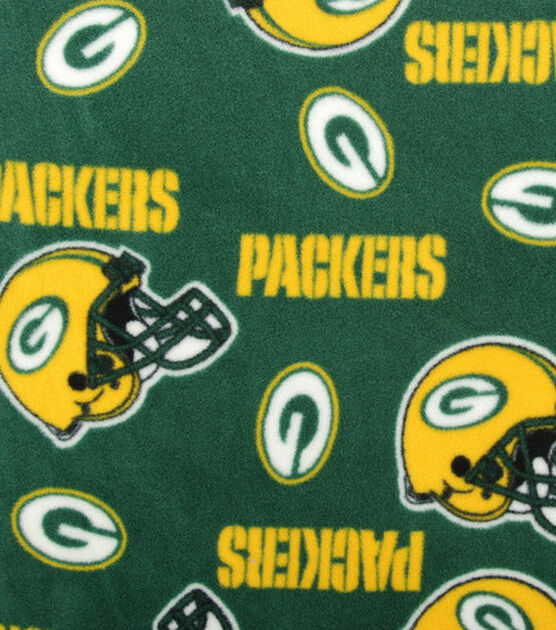 Packers Fleece Fabric