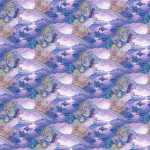 Astral Voyage Astral Rainbows Cotton Fabric