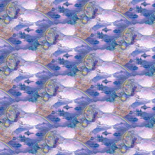 Astral Voyage Astral Rainbows Cotton Fabric