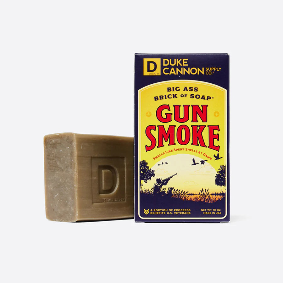 Big Ass Brick of Soap - Gun Smoke