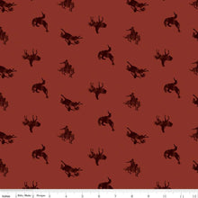 Load image into Gallery viewer, Handmade Placemat Or Table Runner Back of the Chutes Broncos Rust
