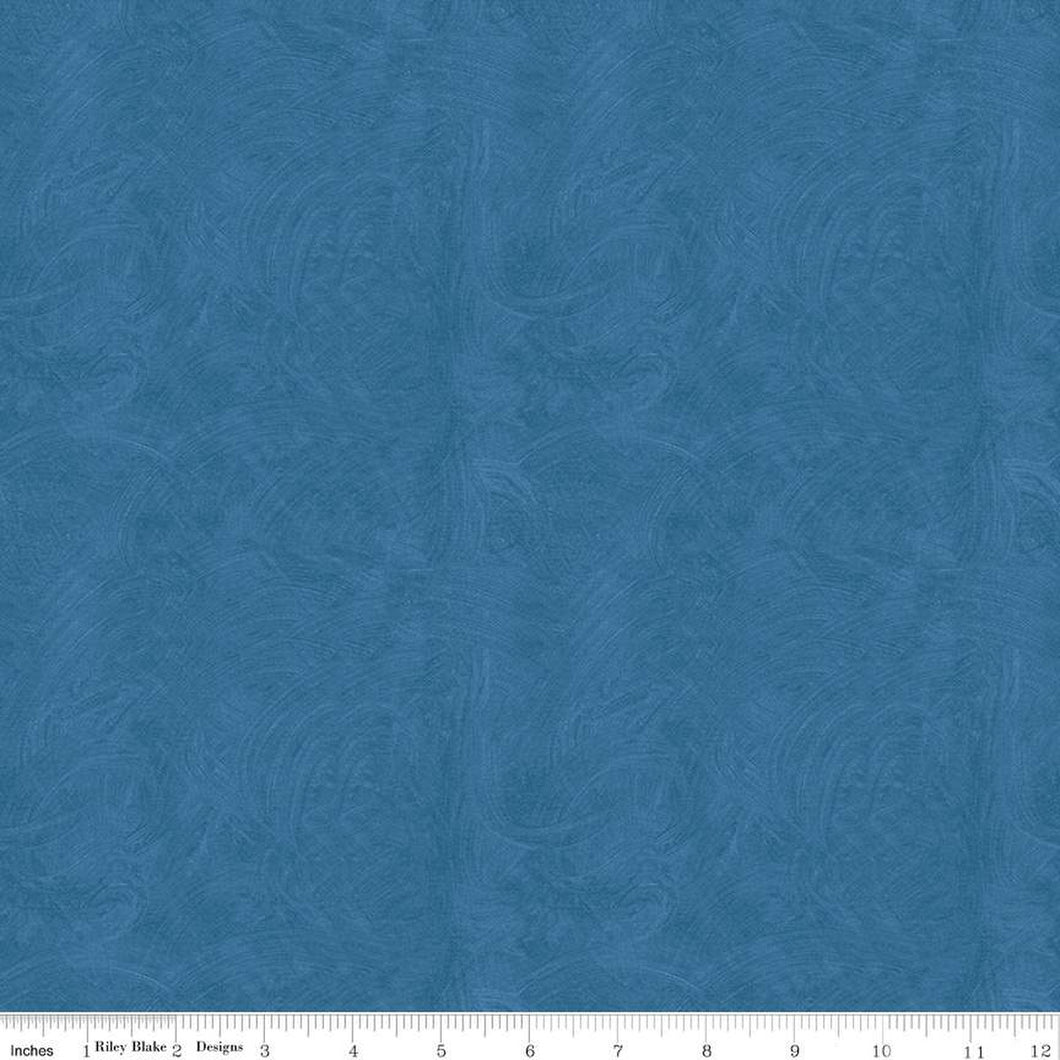 Ride the Range Brush Denim Cotton Fabric