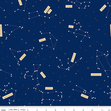 Load image into Gallery viewer, Handmade Placemat Or Table Runner Outer Space by NASA Constellations Navy
