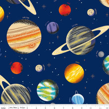 Load image into Gallery viewer, Handmade Placemat Or Table Runner Outer Space by NASA Main Navy
