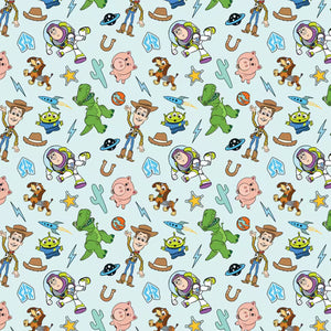 Toy Story Icons Cotton Fabric