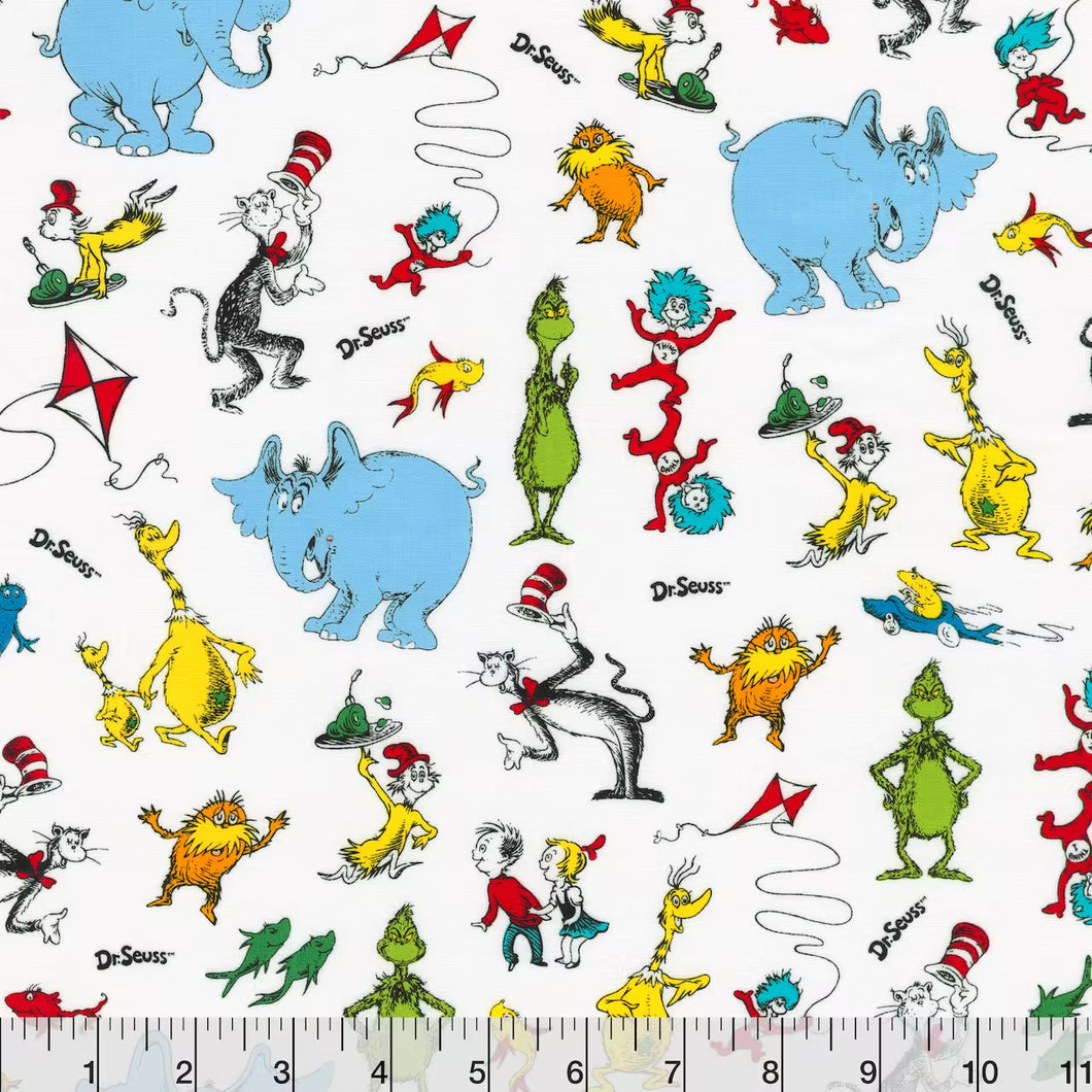 Dr. Seuss™ Characters Cotton Fabric