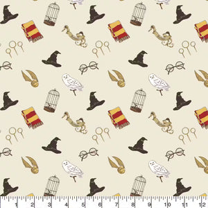 Harry Potter Icons Cotton Fabric