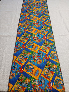 Handmade  55" x 13" Table Runner DC Comic Heroes