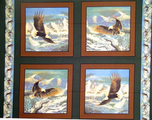 Handmade Tapestry "Soaring High Eagles”