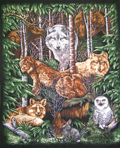 Handmade Tapestry “Wood Haven”