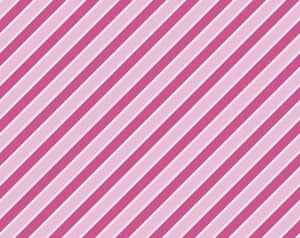 Malibu Barbie Stripe Pink Cotton Fabric