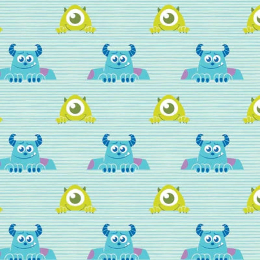 Mike and Sully Stripe Cotton Fabric