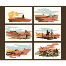 Load image into Gallery viewer, Handmade Tapestry &quot;Go West with John Wayne Panel”
