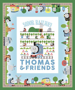 Thomas & Friends™ Sodor Railway Cotton Panel Fabric