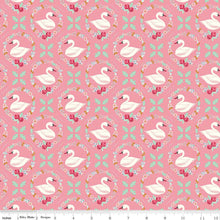 Load image into Gallery viewer, Handmade Placemat Or Table Runner Swan Serenade Odette Peony
