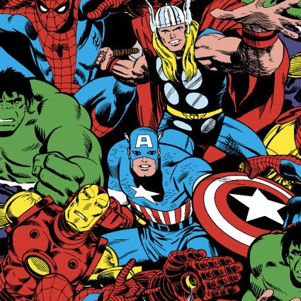 Marvel Avengers Fleece Fabric