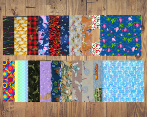 6 Half Yards  -  Assorted Fabric Traditions Half Yard Bundle