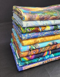 World of Wonder by 3 Wishes Flat Fold Assortment 60 Yard Bundle Cotton Fabric