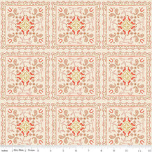 Load image into Gallery viewer, Handmade Placemat Or Table Runner Wild Rose Bandanas Cream
