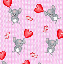 Load image into Gallery viewer, Handmade Blanket, Burp Rag/ Security Blanket, and Bib Love Mouse
