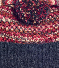 Load image into Gallery viewer, Alpaca Beanie Hat - Speckle - Ruby
