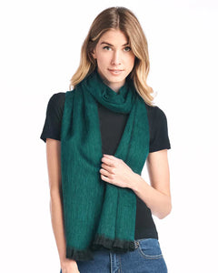 Alpaca Scarf - Emerald