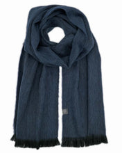 Load image into Gallery viewer, Alpaca Scarf - Moonlight Blue
