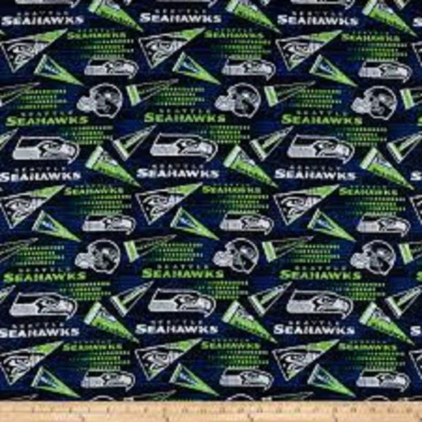 Handmade Placemat Or Table Runner Seahawks Flag