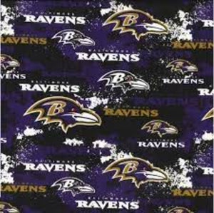 Ravens Distressed Cotton ft70100 Fabric by the Bolt
