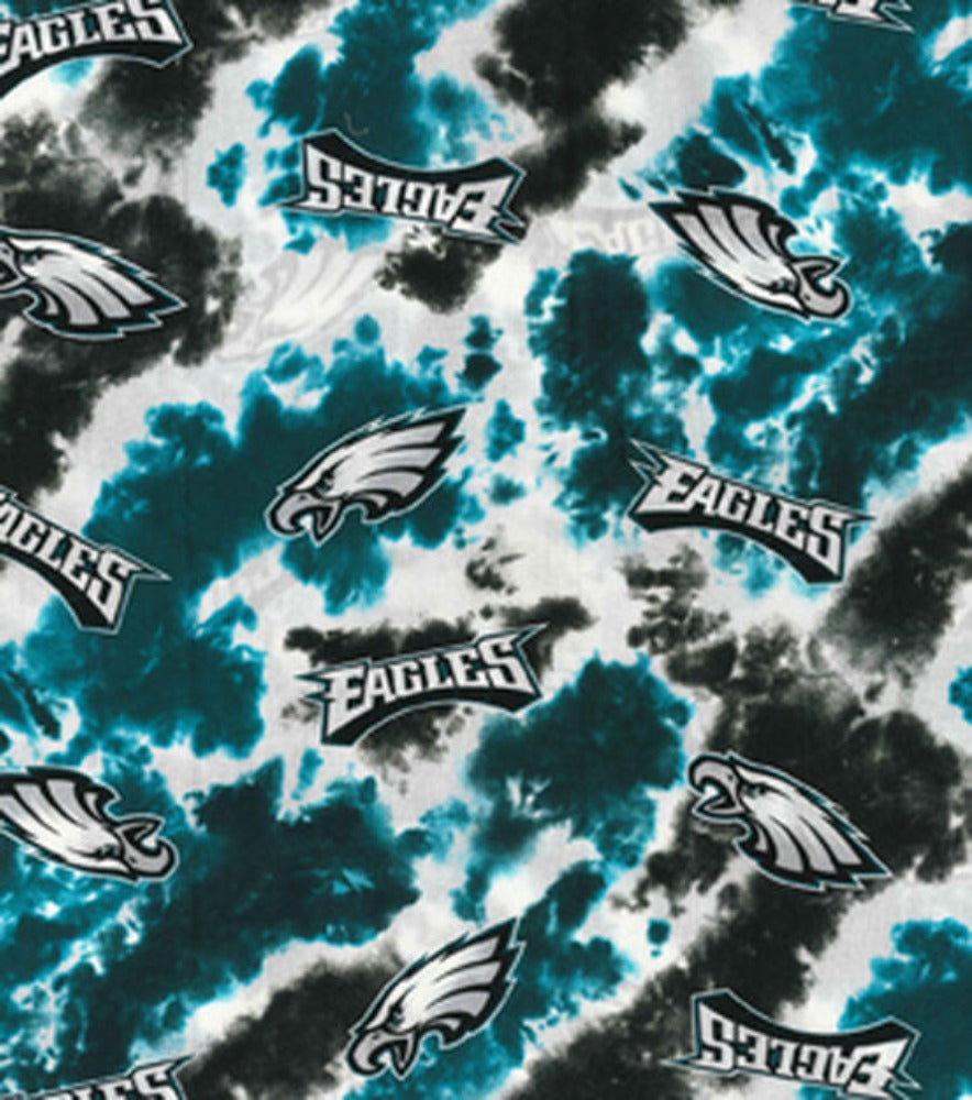Eagles Tie Dye Cotton 70518-149603 Fabric by the Bolt