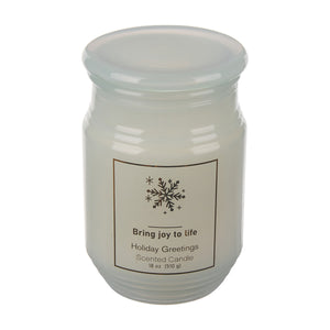 Christmas Scented Candle, Holiday Greetings, 18 oz