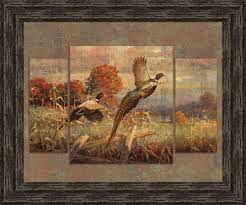 Pheasant Wallhanging 43" Wide Cotton Panel Fabric