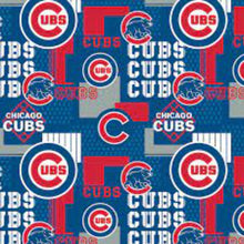 Load image into Gallery viewer, Handmade Placemat Or Table Runner Cubs Squares
