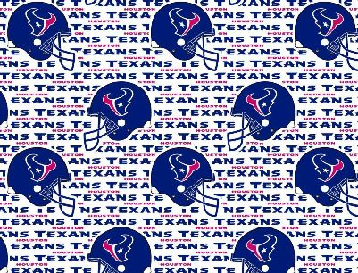 Texans Cotton ft6188 Fabric by the Bolt