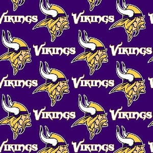 Vikings Cotton ft6456 Fabric by the Bolt