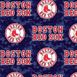 Red Sox Digital Fleece Fabric