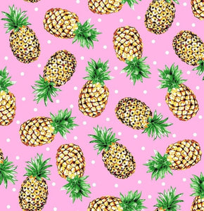 Surfside Pineapples Cotton Fabric