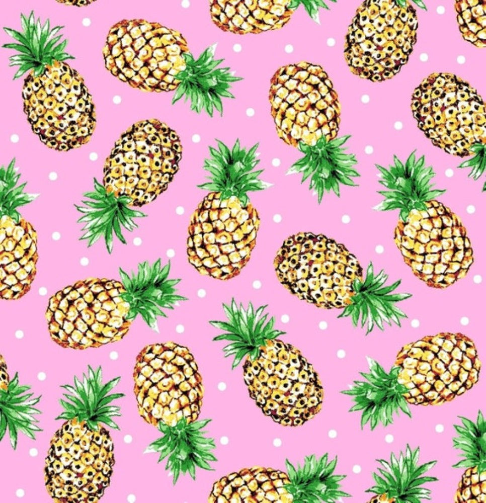 Surfside PineapplesCotton Fabric