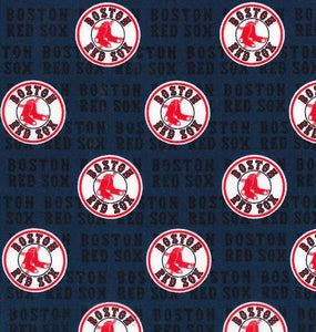 Handmade Placemat Or Table Runner Red Sox Mini