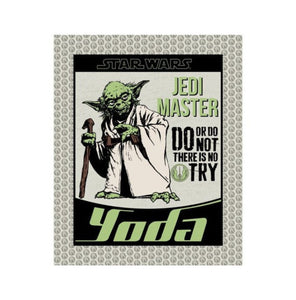 Star Wars Yoda Cotton Fabric - Panel 36"x44" Precut