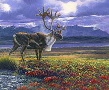 Load image into Gallery viewer, Handmade Tapestry &quot;Caribou Nature’s Finest”
