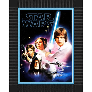 Star Wars Classic Good Guys No Sew Blanket