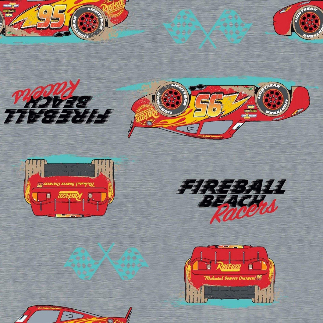 McQueen Fireball Racer Cotton Fabric
